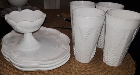 Vintage Milk Glass