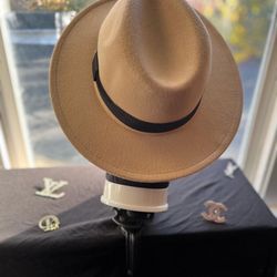 Tan Fedora