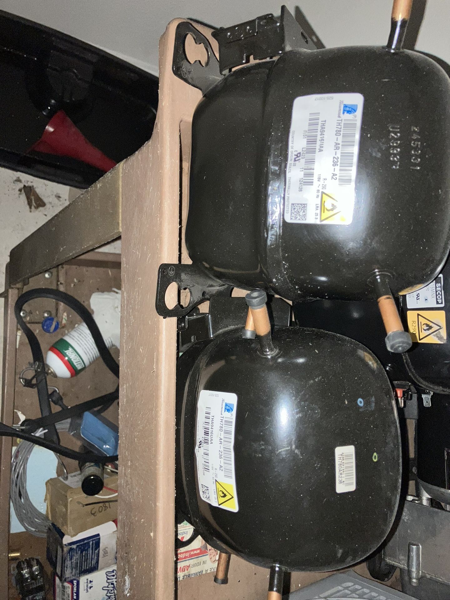 Mini Steel Tank 18in X 3in Empty & Out Of Date