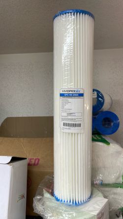 Hydronic pool filter