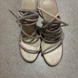 Zapato Tirante Alto De Vestir Dorado