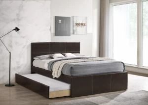 Full bed frame with trundle