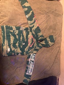 air jordan camo green hoodie