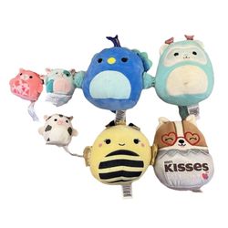 Squishmallow Lot Mini Small Plush Stuffed Toy Set 7