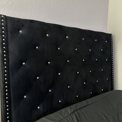 Black Queen Bed Frame 