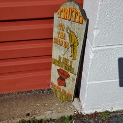 Wood Golf Art