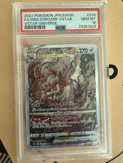 PSA 10 Hisuian Zoroark VSTAR #234 Japanese Pokemon Card