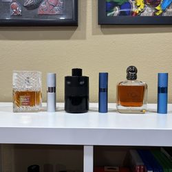 Cologne decants