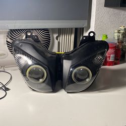 Kawaskai Ninja 09-12 Angel Eye Headlight Assembly