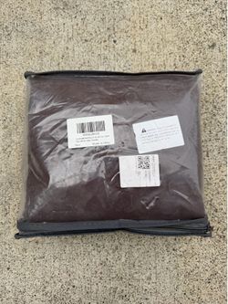 New brown, full size duvet cover with matching pillowcases