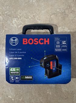 Bosch 125-ft Green 5-Point  Self-Leveling Plumb Points Laser