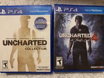 Ps4 uncharted 1,2,3,4 1-4 collection