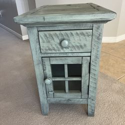 Rustic Wooden Side Table