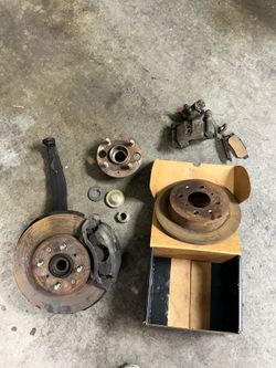 Front and Rear 96-00 Civic EX/Si EM1 Brakes OEM Honda