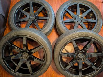 RIMS AND TIRES 22"5X114.3
