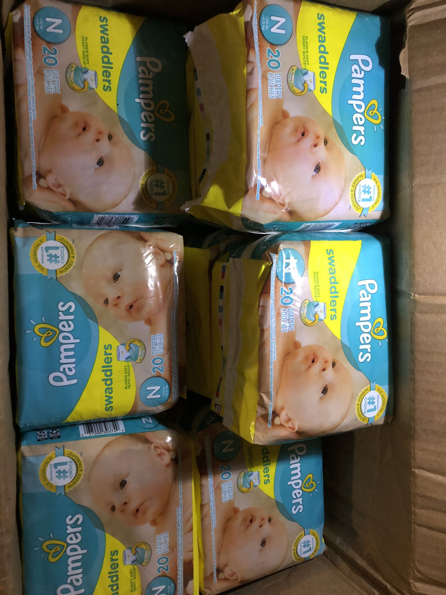 Pampers diapers size newborn