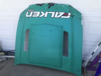 Carbon Fiber Hood Off A Formula Drift Car 