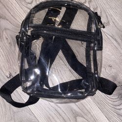  Clear Mini Backpack 