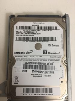 PlayStation PS3 500GB hard drive