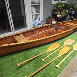 17' Handmade Canoe