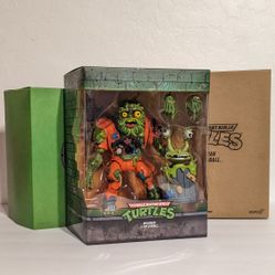 Super7 Ultimates Muckman and Joe Eyeball TMNT 6" Action Figures Teenage Mutant