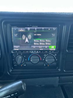 Alpine  touch screen