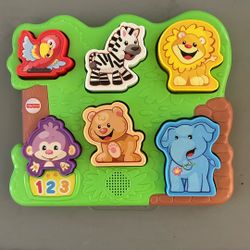 Fisher Price Animal Zoo Puzzle 