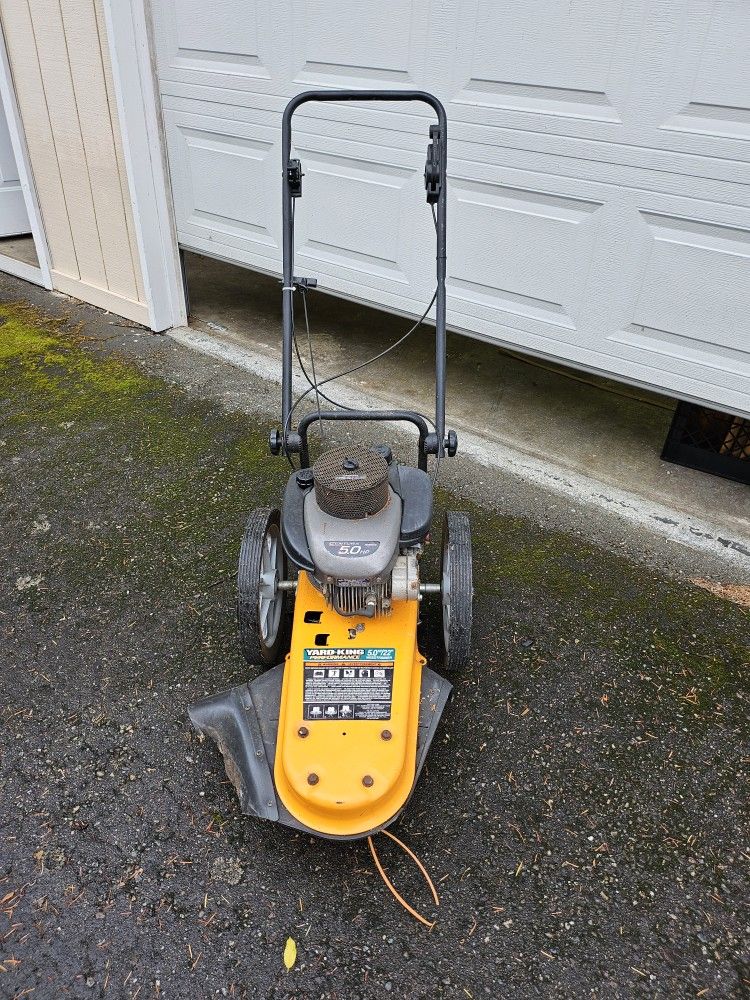 Yard King Walk Behind Weed Trimmer