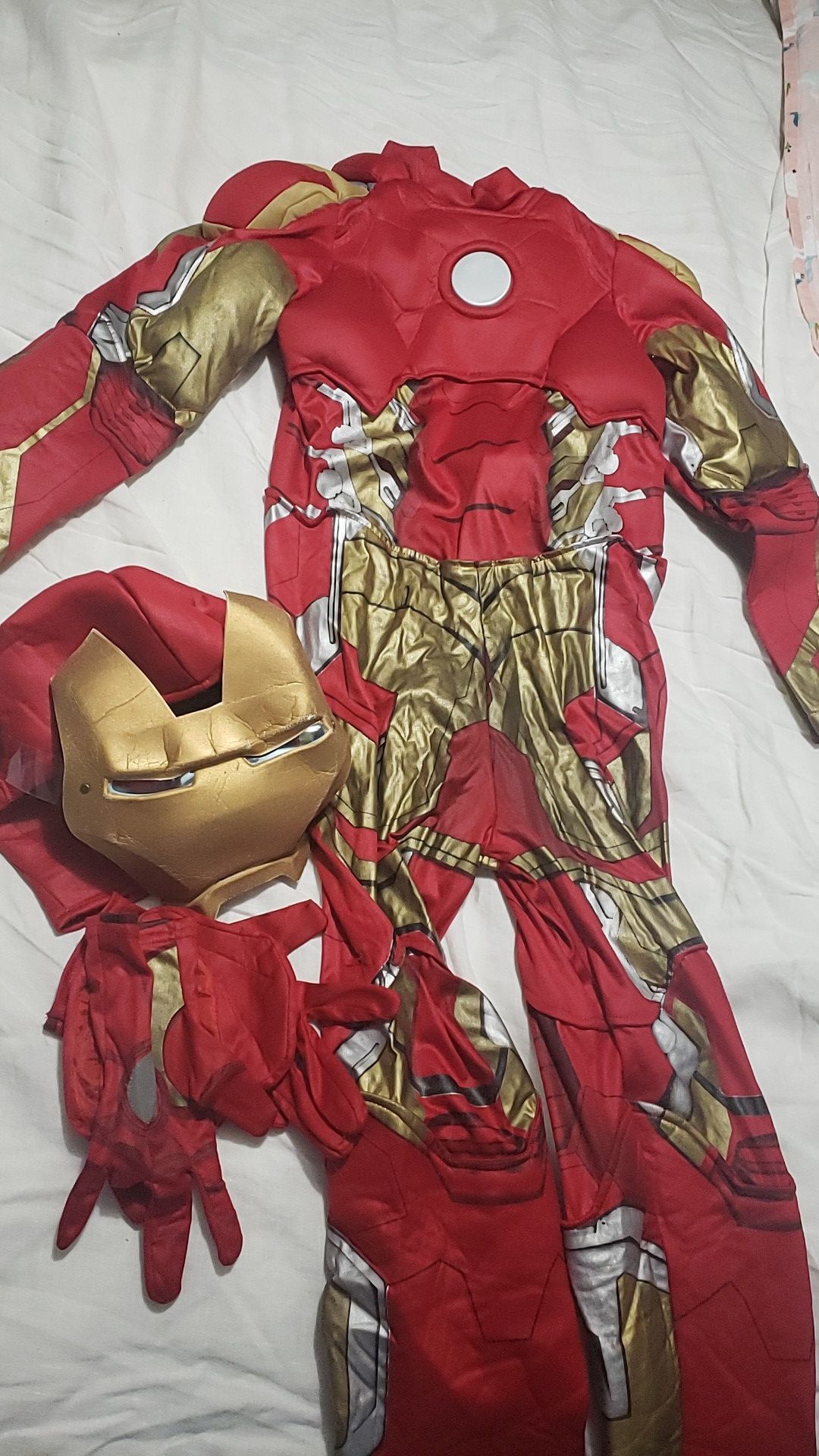 Disney iron man costume sz 9/10 Disney