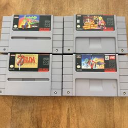 Super Nintendo SNES Games 