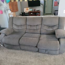 Duel Recliner Couch