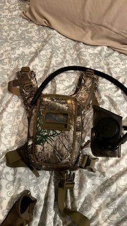 West Slope Camo Hunting Chest Pack with Hydration Hose