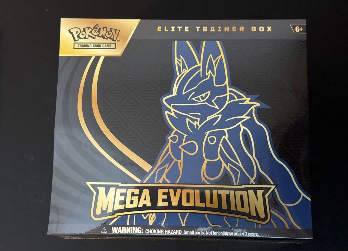 Pokemon TCG Mega Evolution Lucario Elite Trainer Box ETB