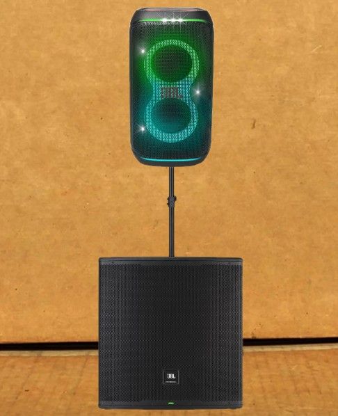 JBL Partybox120 Portable Bluetooth Powered Speaker System 18
