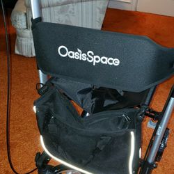 OasisSpace Fully Foldable Standing Walker 300LBS Capacity

