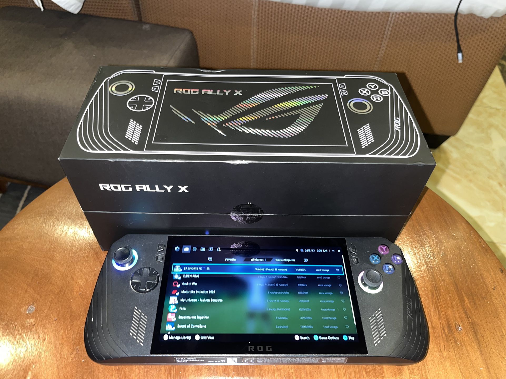 ROG ALLY X 1TB SSD 24GB RAM GAMING HANDHELD