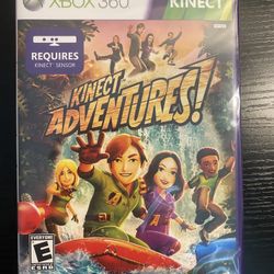 Kinect Adventures For Xbox 360 Sealed