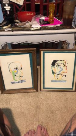 Pablo Picasso vintage print