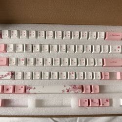 GreekSocial Sakura Japanese Keycaps – 60%