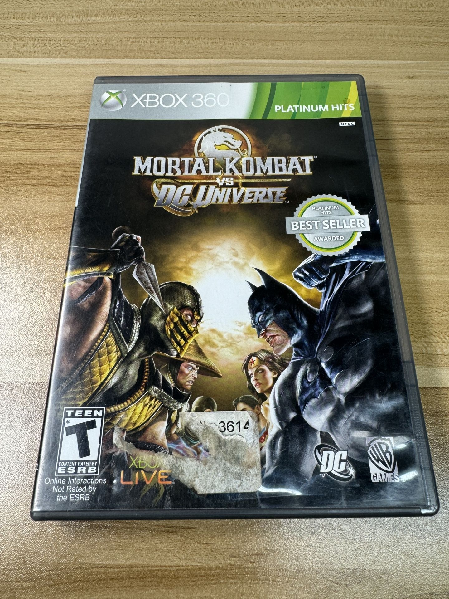Mortal Kombat Vs DC Universe Xbox 360