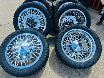 new 22 inch dually wheels