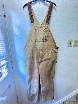 Vintage Carhartt overall bibs-40x30