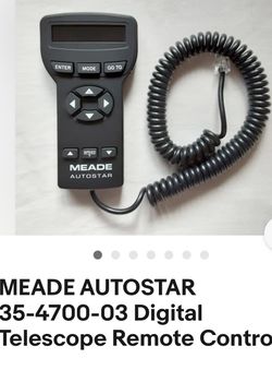 Meade Remote Control