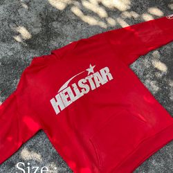 He’ll star Red hoodie