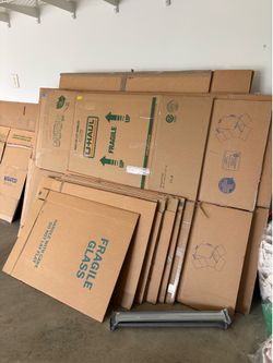 Moving Boxes (Many Sizes) - MUST GO 6/14