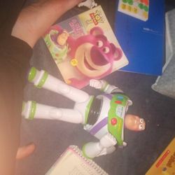 Toy Story 3 Book With Talking Buzz