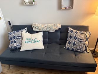 Blue Futon
