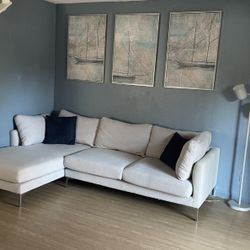 Cool Coastal Living Room Set | Like New