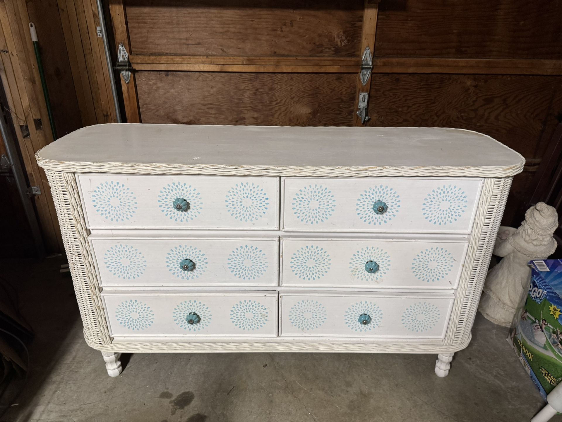 Wicker Dresser