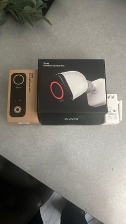 Vivint outdoor camera pro & doorbell camera